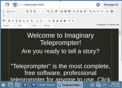 Imaginary Teleprompter - Телесуфлёр для Astra Linux